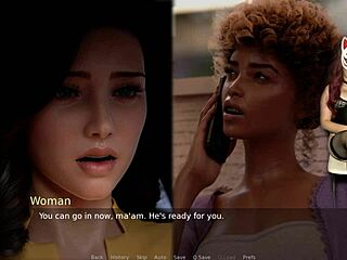 BIG TITS MILF TEACHER IN CORSET AND STOCKINGS DOMINATES IN COSPLAY GAME!