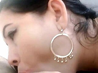 Asian Teen Nympho Deepthroats and Swallows Cum from Cousin in Secret Homemade Video