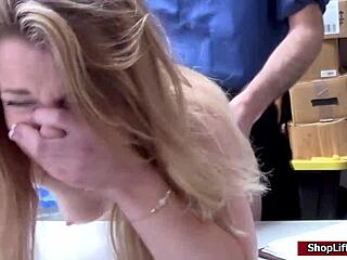 I Feel So Thrilled as Shoplifter Kate Takes Big Cock in Hardcore POV Sex with LP Officer