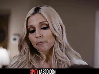 Busty milf boldly lets boyfriend fuck her friend in hardcore taboo reality