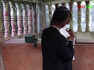 The pastor's inspection casually turned into hardcore doggystyle fucking with chubby ebony church members