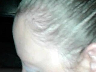 Wife gives suggestive blowjob leading to cumshot in homemade video