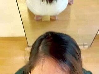 Curvy amateur beauty cheats with boss in homemade ass play one on one.