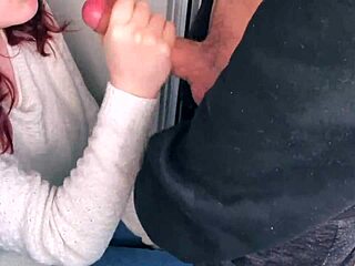 Oh wow, that public blowjob on the balcony led to a sloppy cum in mouth finish.