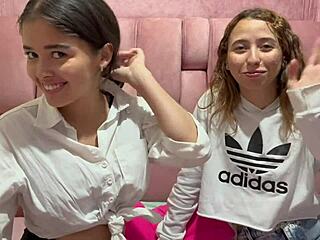 Petite girls kissing naked in outdoor public european amateur action