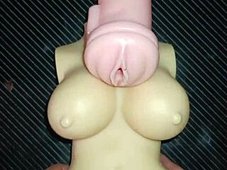 trio with kissy and dolly features vagina anal fucking and tit cumshot