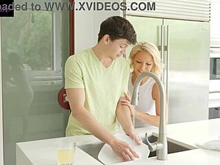 Laura Bentley enjoys big cock creampie in missionary and doggystyle