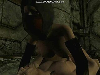 skyrim character anri the seducer enjoys intense fucking with raerek