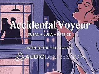 Amateur Voyeur Fingers Pussy Watching Neighbors Fuck Through Hotel Window Ending in Creampie