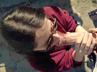 this amateur whore craves deepthroat action outdoors, meeting a stranger in the forest for intense cock play and wild screams