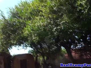 Shaved Orgy Outdoors Features Homemade Cock Blowjobs And Party Cumshots With Pierced Amateurs In Holiday Group Pov