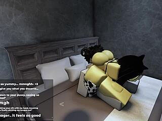 ROBLOX CATGIRL HAD ME PENT UP FOR DAYS BEFORE SHE GAVE IN TO SEXY ASS ACTION!