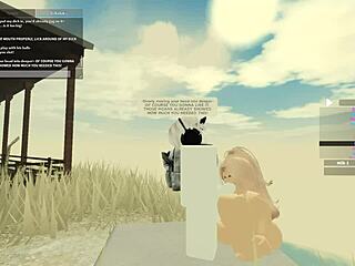 hey, check out this blonde getting deepthroat and anal in wild new zealand action