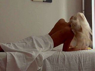 Lovely Young Blue-Eyed Girl Gets Fucked And Creampied On Massage Bed!