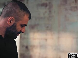 Petite criminal milf takes big dick anal in wild threesome with parole officer! Screaming as he pounds her hairy pussy!