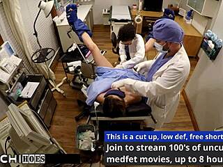 Human Guinea Pig Endures Mandatory Hitachi Orgasms from Nurse