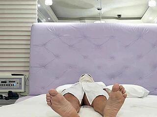 Oh wow, let's dive into this hot bareback threesome with the sexy blonde and brunette sluts