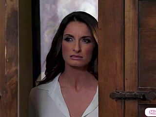 hot lesbian licking strapon action by young friend!