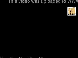 brunette milf teases with big tits in erotic homemade game