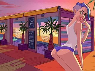 booty farm gothic girlfriend enjoys bdsm punishment with big tits anal sex on ranch