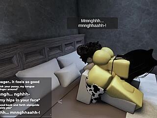 ROBLOX CATGIRL HAD ME PENT UP FOR DAYS BEFORE SHE GAVE IN TO SEXY ASS ACTION!