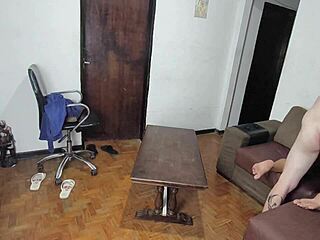 Machine Makes Solo Orgasm Intense But Showing Gay Friend That Real Sex Is Better