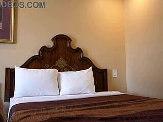 I secretly set up spy cam in hot hotel room