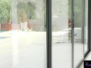 Laura Bentley enjoys big cock creampie in missionary and doggystyle