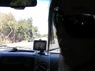 Slutty Cougar Gets Pussy Licked in Fishnets and Heels