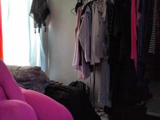 Hey, do you like how this stretchy pink bodysuit fits on me while I try it on?