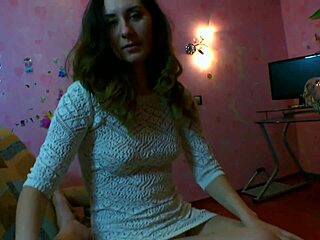 young beauty experiences her first intimate oral encounter with an older man