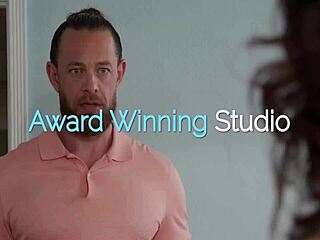 Boss cheats on wife by fucking reluctant blonde secretary in hotel bed