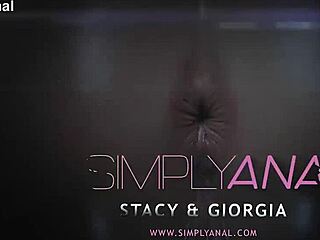 Oh wow, these horny brunettes are totally into dildo ass fucking for lesbian fun