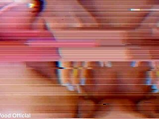 Asian Nicole Doshi and Latina Tru Kait Engage in Wild Threesome with Rough Fucking and Intense Orgasms