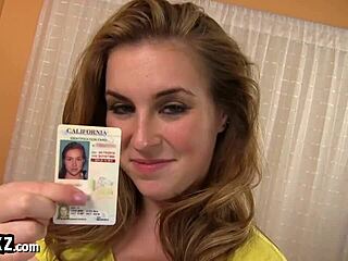 hey, what if this wild teen blonde goes totally crazy on that huge cock?