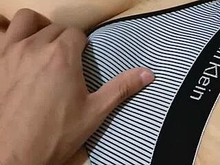 Hey, let's dive into her sexy belly button and explore every curve together!