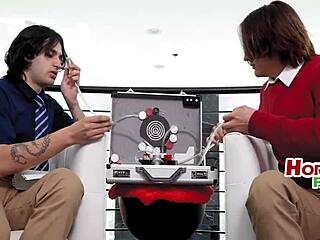 Inception Sparks Wild Threesome With Teen Getting Fucked Hard In Forbidden Group Voyeur Action!