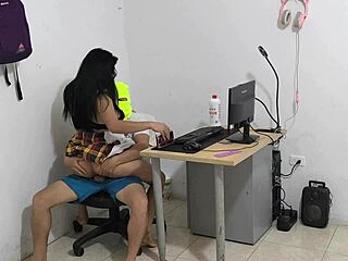 Dirty Neighbor Begs For Cock And Acts Like Snail!