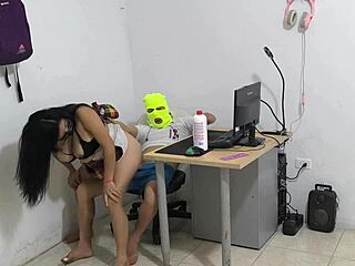 Dirty Neighbor Begs For Cock And Acts Like Snail!