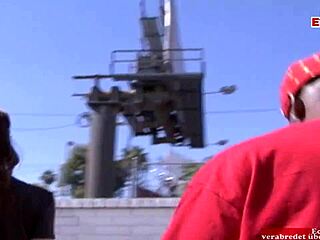 Busty Brunette Slut Gets Cumshot On Fake Tits From Huge BBC