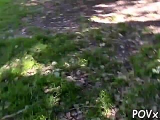 Agile stud explores messy spot of an astonishing beauty in intense session