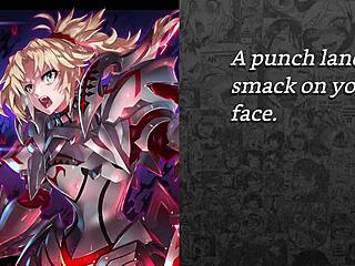 What if Mordred's Locktober begins with intense suffering through orgasm denial, edging, humiliation, and femdom domination