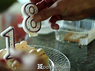 Blonde Cassidy Ryan Gets Naughty Facial and Hardcore Sex for 18th Birthday Gift