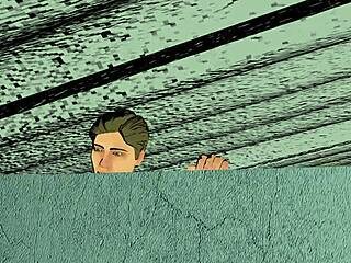 Widow's wet pussy licked and rough fucked