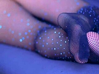 In a sensual homemade exploration, a shaved puffy pussy of a young Asian Latina teen meets a glass dildo for orgasmic pleasure.