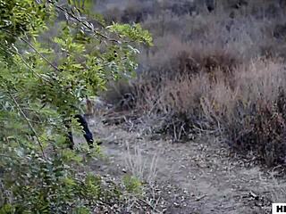 Creepy Man Spying On Zoey Foxx And Her Black Boyfriend With Huge Cock! What A Taboo Fantasy!