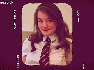 naughty college student feels so excited blowing her teacher in uniform cosplay