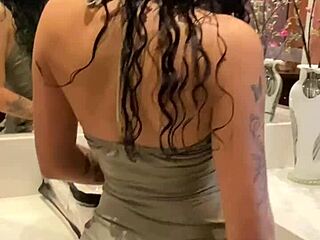 Sexy Babysitter Gabi Flores Rides Big Black Cock In Intense Anal Creampie