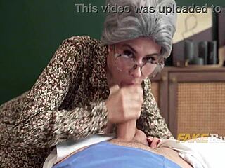 Czech granny adores passionate encounters with horny doctors