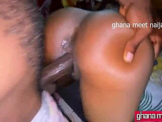 Amateur Ghana Booty Got Her Pant Stretched And Fucked Hard!